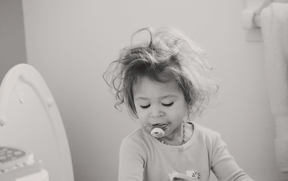 Little girl with messy hair Mount Juliet Tennessee