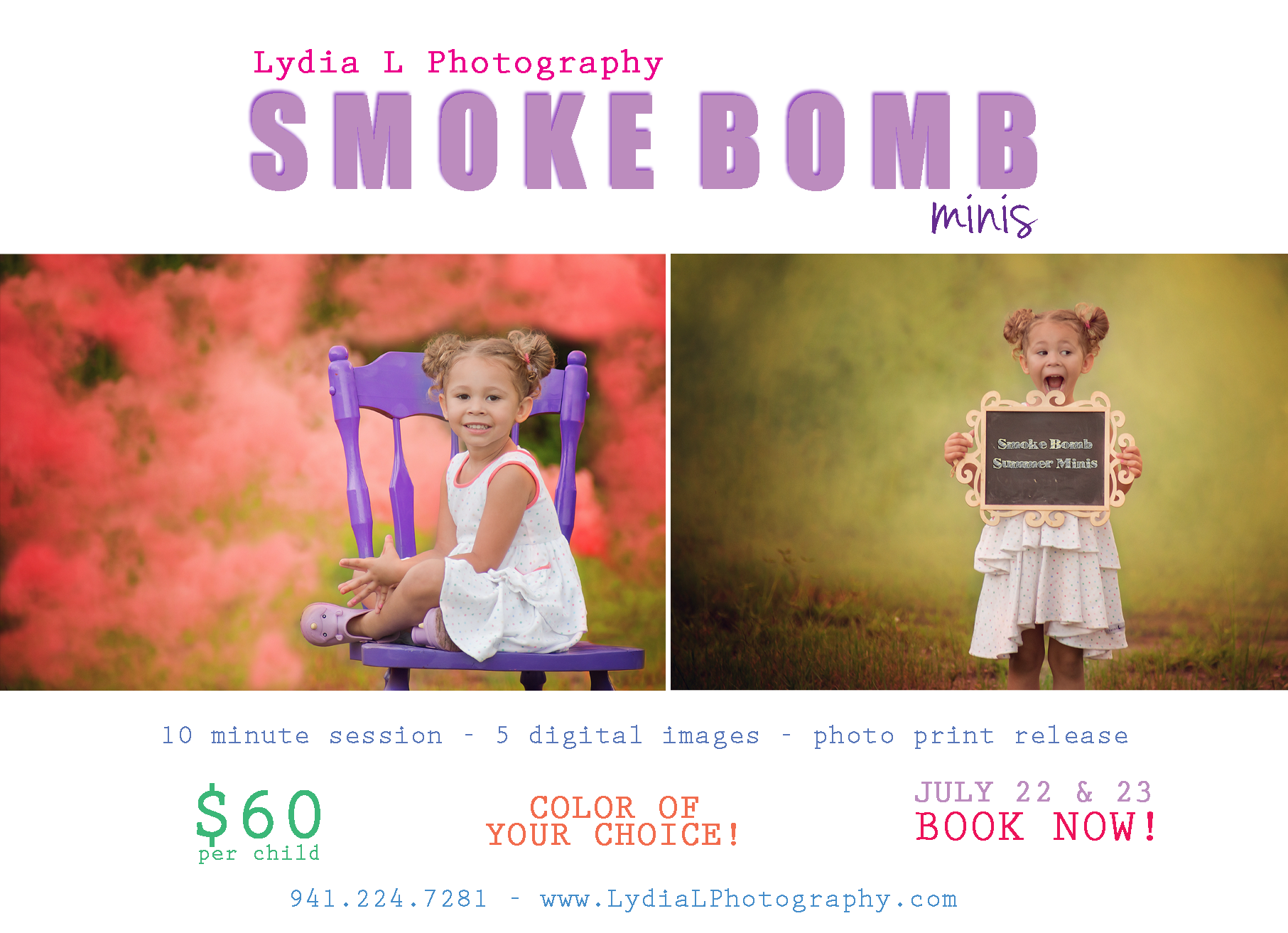 Photography flyer nashville tennessee