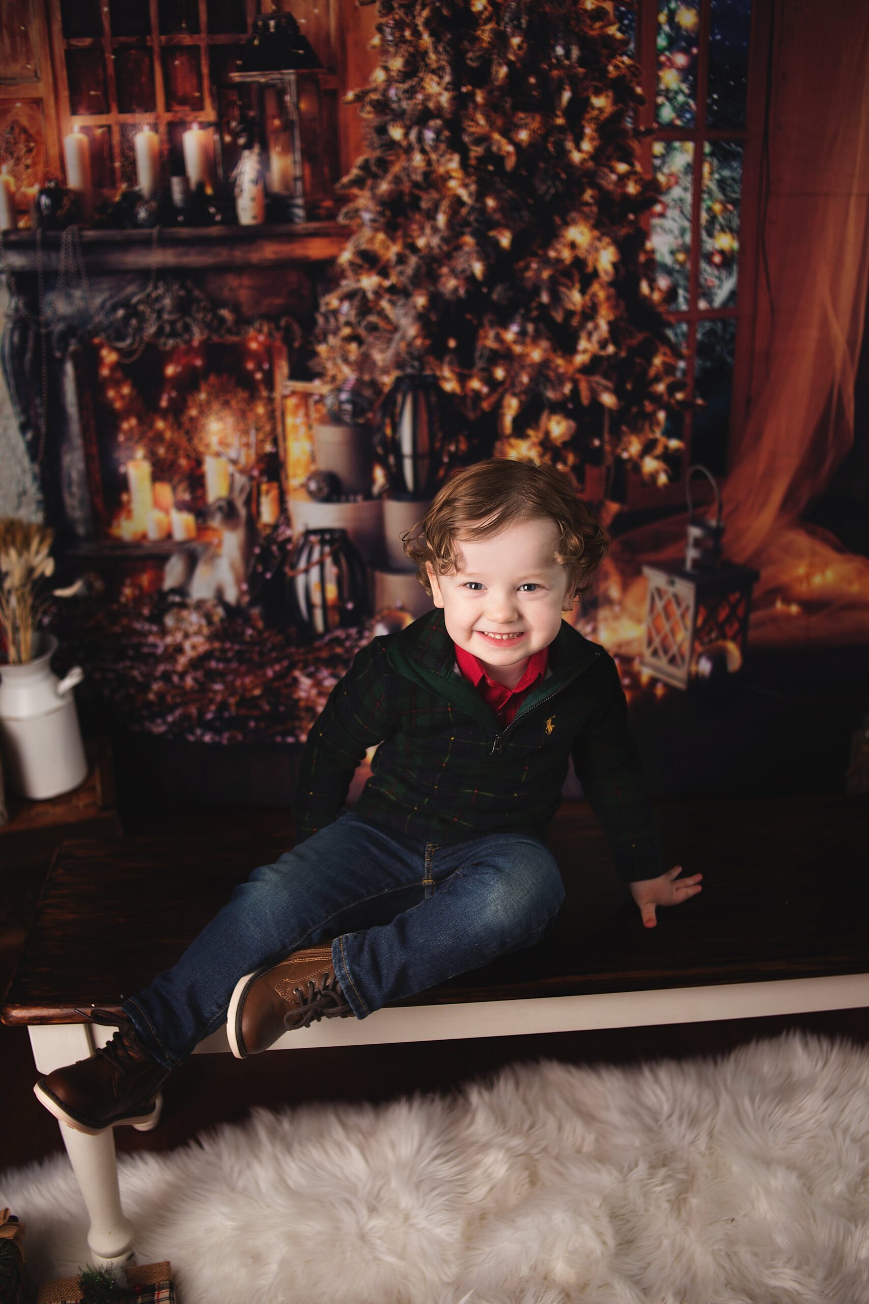 christmas photo shoot, franklin tennesse photo studio, children, franklin tennessee